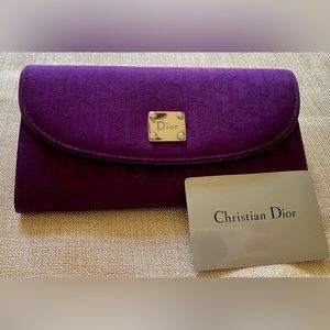 Christian Dior Cloth Wallet